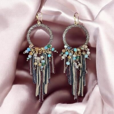 71q5U-BnBBL._SY625_ (1) Handcrafted golden bronze dangler hoops